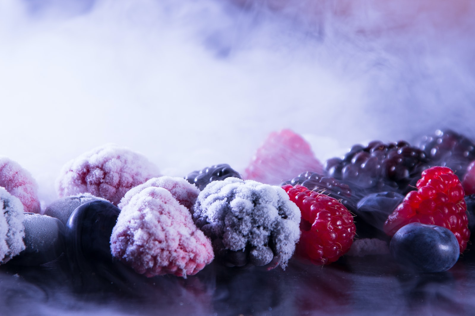 Frozen mixed raspberries