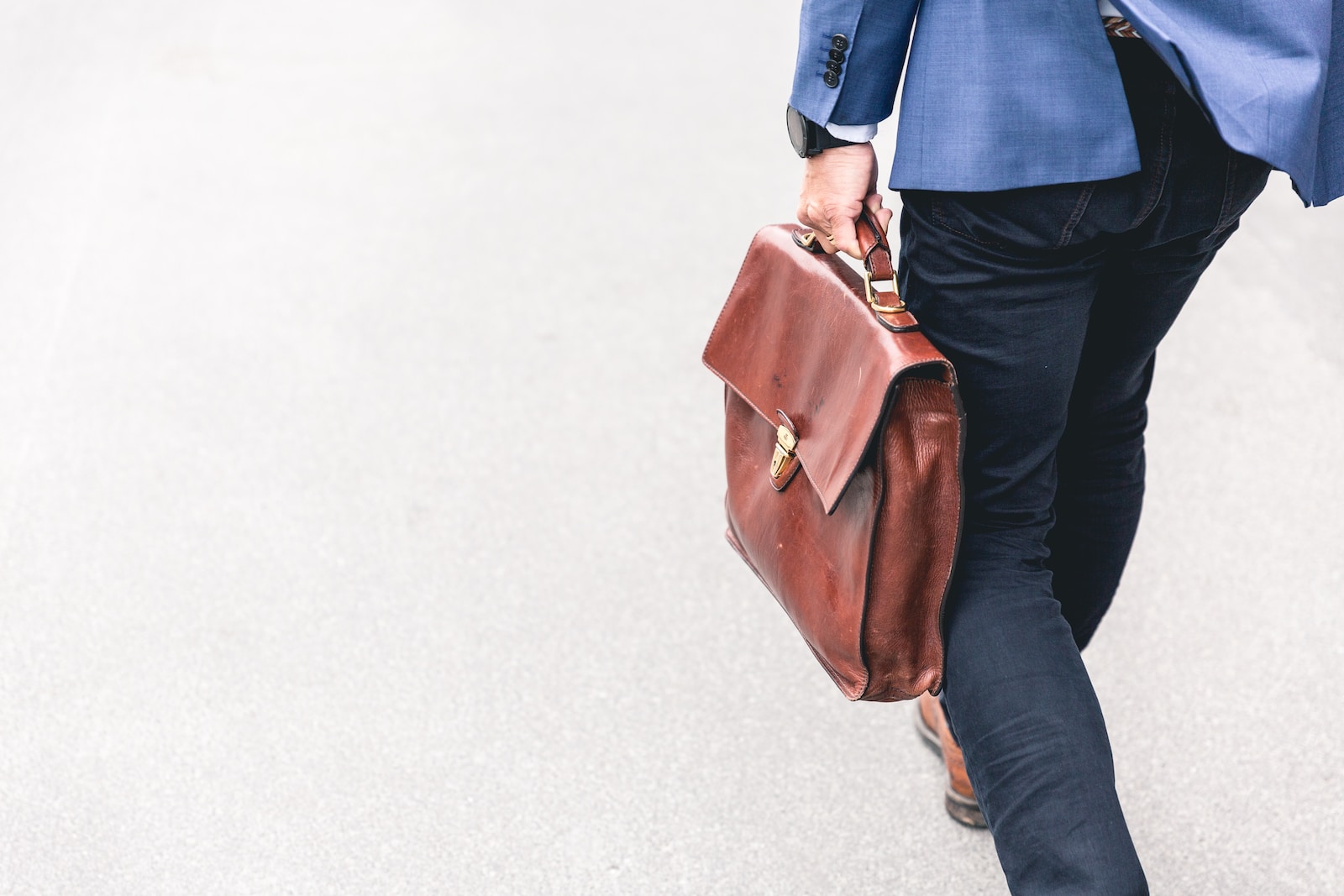 Guy in a suit and briefcase