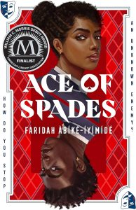 Book cover of the dark novel "ace of spades"