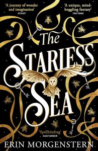 Book cover of the dark academia novel "the starless sea"