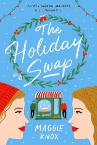 book cover of the christmas romance novel "the holiday swap"