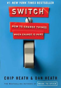 cover of "Switch. how to change things when. change is hard"