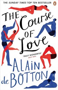 Cover of the novel "The course of love" by Alain de Botton