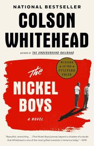 Cover of the book "The Nickel Boys" by Colson Whitehead
