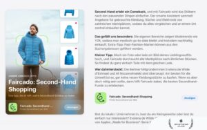 faircado as Apple's app of the day on Earth Day 2026